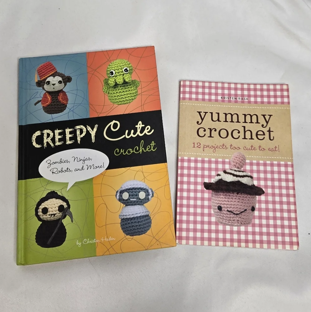 Creepy‎ Cute Crochet and Yummy Crochet kawaii craft books